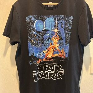 Star Wars Black and Blue Graphic Tee